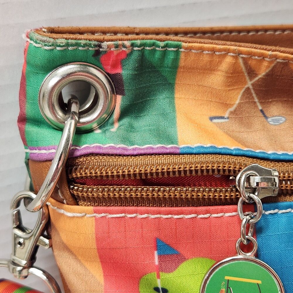 Sydney Love Sport Golf Crossbody Bag Championship Round Multi-Color Ripstop - Picture 4 of 16